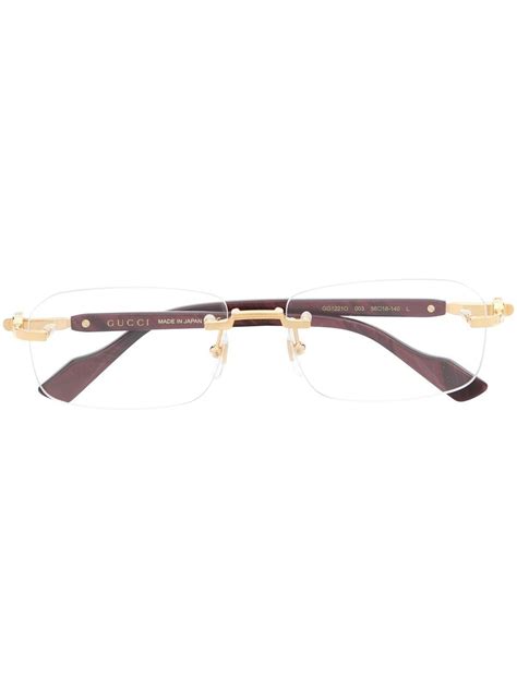 gucci hypebeast glasses|gucci rimless glasses for women.